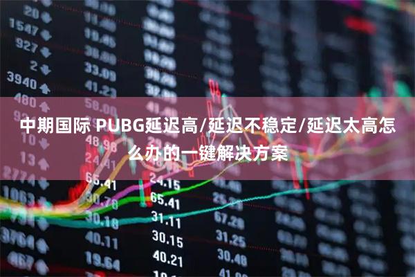 中期国际 PUBG延迟高/延迟不稳定/延迟太高怎么办的一键解决方案